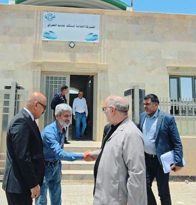 دیدار سرکنسول جمهوری اسلامی ایران در بصره با رئیس اداره راه آهن منطقه جنوب عراق